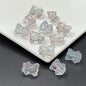 Transparent Bear Glass Beads 13x16mm Pastel Colors 100pcs 9