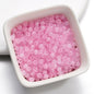 Transparent Resin Beads 4mm Light Pastel Gradient 620pcs 10