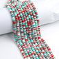 Flat Clay Beads 6mm Colorful Polymer Spacer Disc 10strands 7