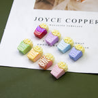 Popcorn Resin Beads 26mm Glossy Textured 10pcs 4