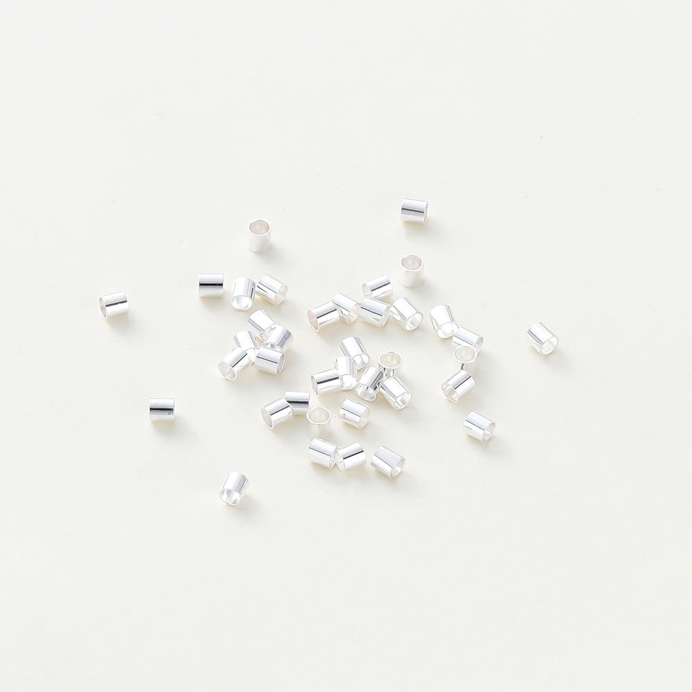 Brass Tube Metal Beads 1.5/2/2.5mm Smooth 100pcs 8