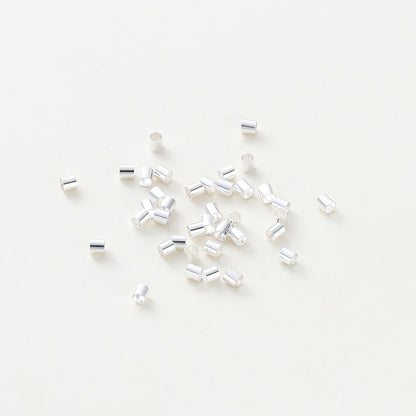 Brass Tube Metal Beads 1.5/2/2.5mm Smooth 100pcs 8