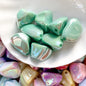 Plating Irregular Trapezoid Acrylic Beads 24mm Colorful Glossy 50pcs 12
