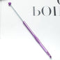 Beadable Crochet Hooks Metallic Slim Polished 3.0mm to 6.0mm 22