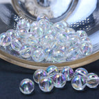 Transparent Round Acrylic Beads 4-12mm Clear Smooth 400pcs 3