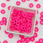 Acrylic Wavy Spacer Beads 12mm Baking Painted Colorful 50pcs 10