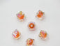 Faceted Acrylic Beads 16mm Diamond Shape Rainbow Assorted 200pcs
