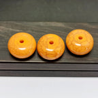 Resin Round Spacer Beads 18mm Imitation Beeswax Crackle 20pcs 5