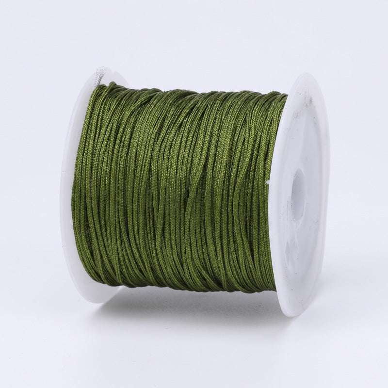 Nylon Thread 0.8mm Diameter 40m Colorful Jewelry Stringing Cord 5