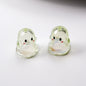 Transparent Ghost Acrylic Beads 17mm Pastel Colors 50pcs 9