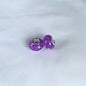 Acrylic Spacer Beads 14mm Crackle Large Hole 50pcs 20