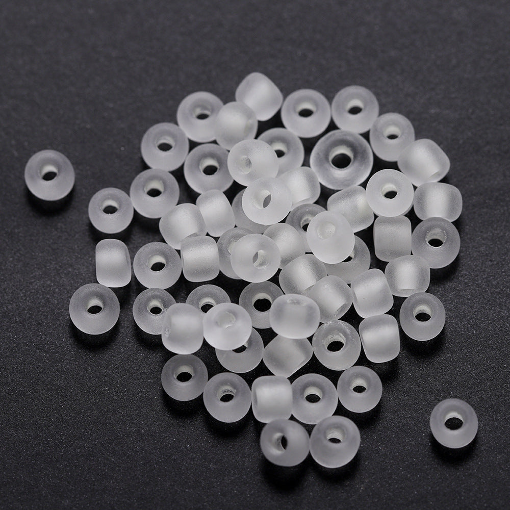 Glow In The Dark Seed Glass Beads 3mm Multicolor Stripes 1800pcs 59