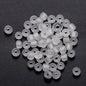 Glow In The Dark Seed Glass Beads 3mm Multicolor Stripes 1800pcs 59