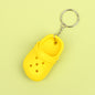 Silicone Mini Slippers Couple Keychain Colorful Clog Style 7