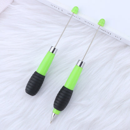 Beadable Telescopic Pen Colorful Ergonomic Rotary Ballpoint 1.0mm 11