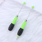Beadable Telescopic Pen Colorful Ergonomic Rotary Ballpoint 1.0mm 11
