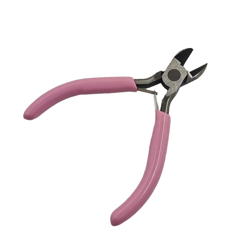 Jewelry Pliers High Carbon Steel Pink Handles 125mm 1pc 18