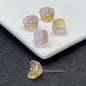 Czech Glass Beads Morning Flower Glory 9x12mm Translucent 100pcs 4