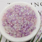 Frosted Seed Glass Beads 3mm Pastel Transparent Colors 300pcs 6