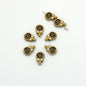Lollipop Metal Beads 12mm Painted Alloy 10pcs 16