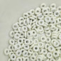 Alloy Donut Spacer Beads 5mm Baking Painted Solid Color 30pcs 10