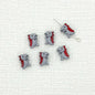 Dinosaur Metal Beads 12mm Baking Painted Enamel Alloy 10pcs 18