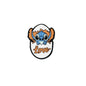 Silicone Focal Beads Stitch Milk Tea Cow Smiling Face 20pcs 11