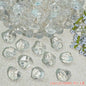Irregular Moonstone Glass Beads 14mm Clear Pastel Mixed Colors 50pcs 6