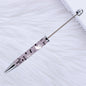 Beadable Pen Plastic Halloween Printed Pumpkin Ghost Spider Bat 9