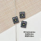 Baking Painted Magic Book Cloud Metal Beads 16mm Cute Pastel 10pcs 13