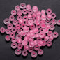 Glow In The Dark Seed Glass Beads 3mm Multicolor Stripes 1800pcs 63