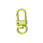 Colorful Zinc Alloy Keychain Clasps 32mm Plating 10pcs 20