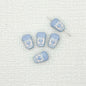Baking Painted Metal Beads 14mm Milk Tea Mini Cup Design 10pcs 9