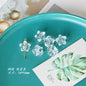 Transparent Butterfly Flower Star Acrylic Beads Single Piece Summer Series 10