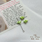 Tulip Metal Beads 3D Painted Pastel Colors 10pcs 18