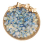 Czech Glass Beads Round 8mm Translucent Metallic Flecks 30pcs 8