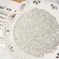 Electroplated Transparent Diamond Glass Beads 6mm 8mm 60pcs 10