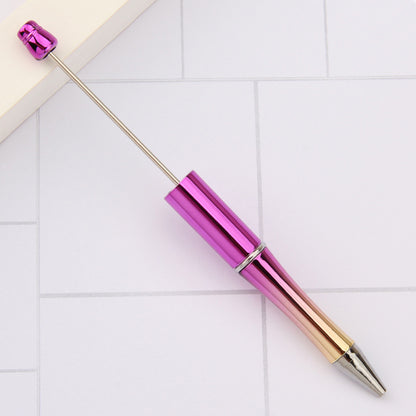 Beadable Plastic Pens 101 Colors Matte Pastel Shimmering Rainbow