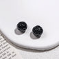 Painted Round Acrylic Beads 11mm Baked Glossy 50pcs 10