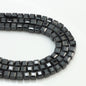Square Glass Beads 4mm Transparent Clear Cube 100pcs 6