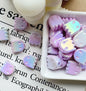 UV Plating Ghost Acrylic Flat Beads 14mm Candy Color 50pcs 9
