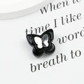 Painted Butterfly and Bear Acrylic Beads Imitation Zirconia Embedded 6pcs 3