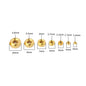 Metal Spacer Beads 3-10mm Polished Classic 2pcs 7