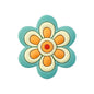 Silicone Focal Beads Flower Children Smiling Face Positive Energy 20pcs 5