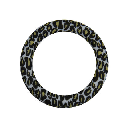 65mm Printed Silicone Rings Floral and Geometric Designs