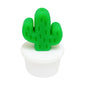 Silicone 3D Focal Beads Flowerpot Cactus Textured Vibrant Pots 20pcs 14