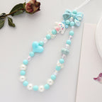 Acrylic Beaded Phone Charm Sanri Figures Colorful 20cm 2pcs 4