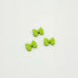 Bow Metal Beads 12mm Glossy Baking Painted Alloy 20pcs 13