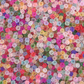 Transparent Frosted Seed Glass Beads 2mm with 1mm Hole 660pcs 6