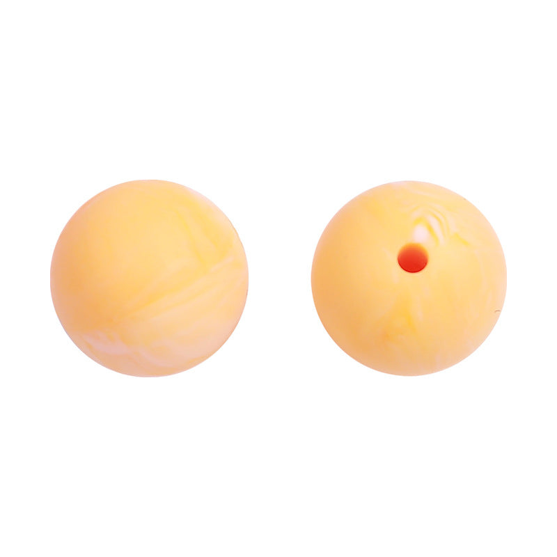 15mm Silicone Beads Candy Color Pastel Mix 20pcs 12